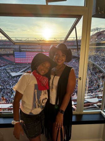 Latisha and Sydney Marke