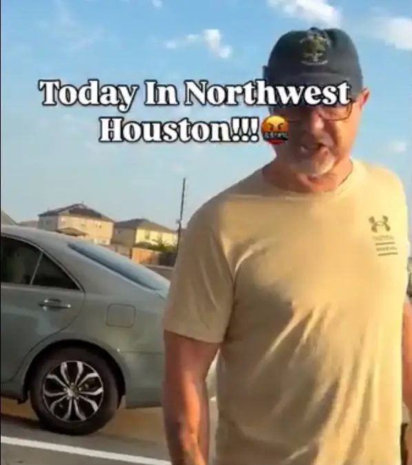 Houston resident Ronald Preston Gorham was caught on camera. (Photo: Instagram/candicematthewsdr)